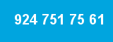 924 751 75 61 924 751 75 61